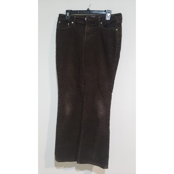 Jag Low Rise Boot Cut Black Corduroy Jeans Womens 4 - Picture 1 of 7